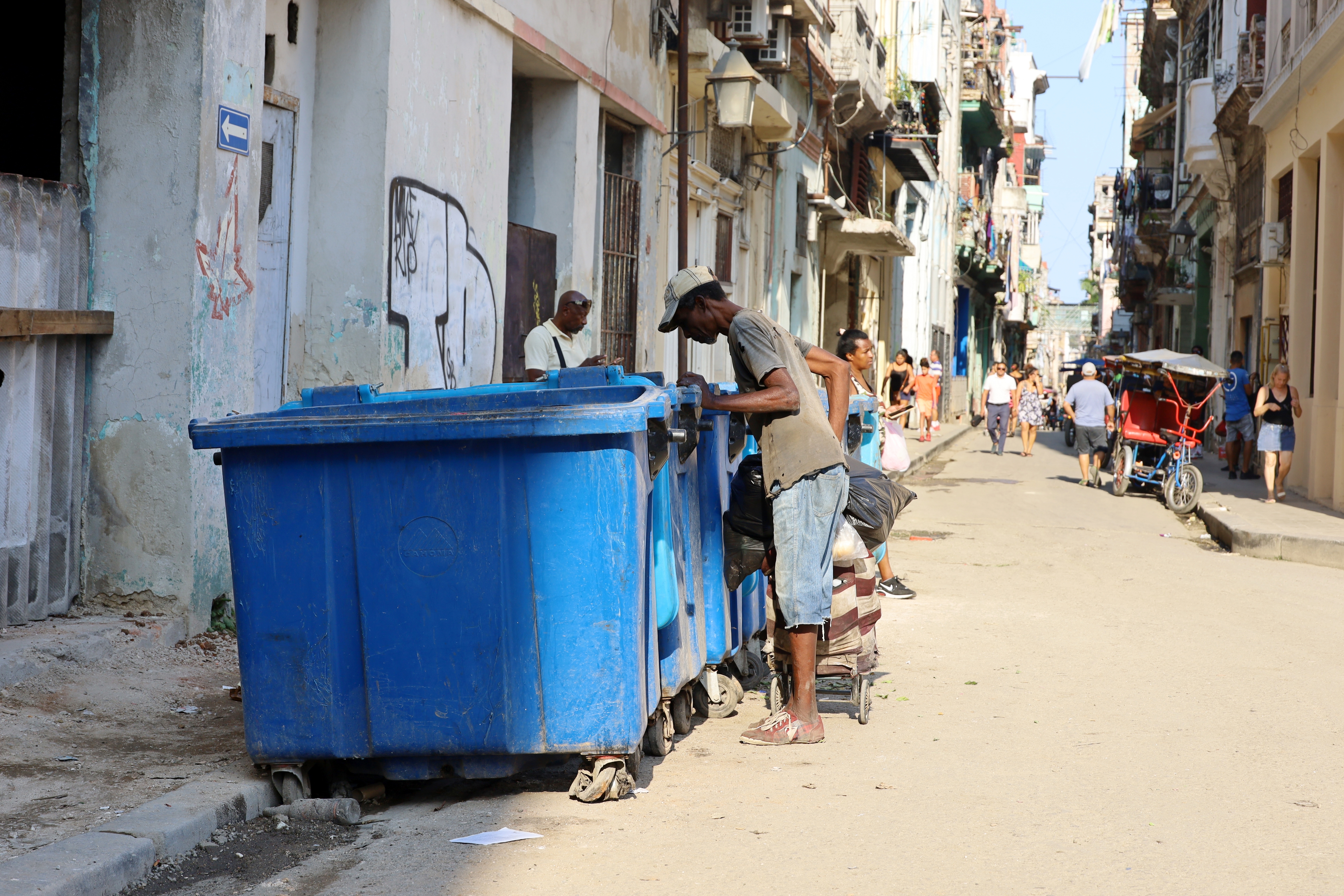 Aparece la cabeza de un hombre en contenedor de basura de Santiago de Cuba