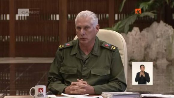 Díaz-Canel dice que no hay fallecidos en Cuba tras paso del huracán Melissa