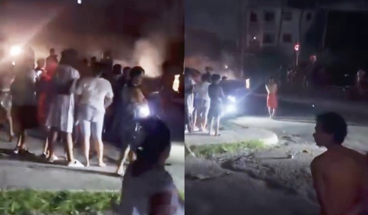 La Habana en apagón: vecinos de Marianao salen a protestar
