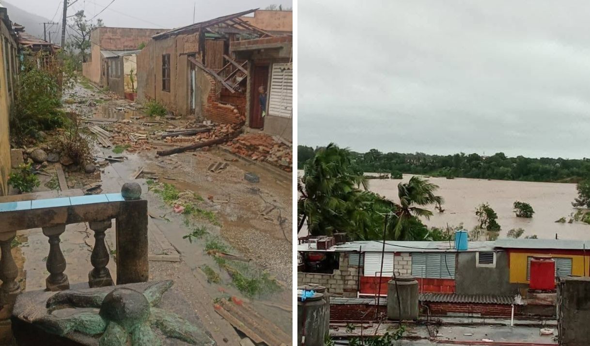 Miles de personas incomunicadas en el oriente de Cuba tras paso de huracán Melissa