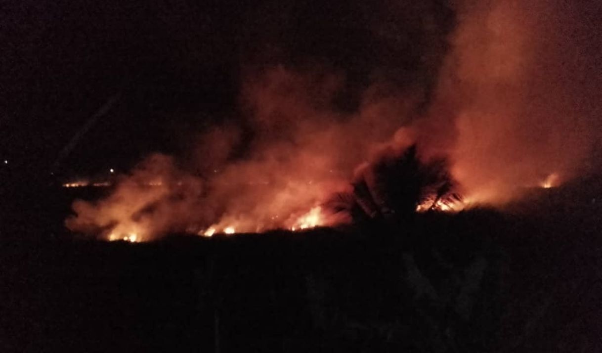 Se desata alarmante incendio en Matanzas