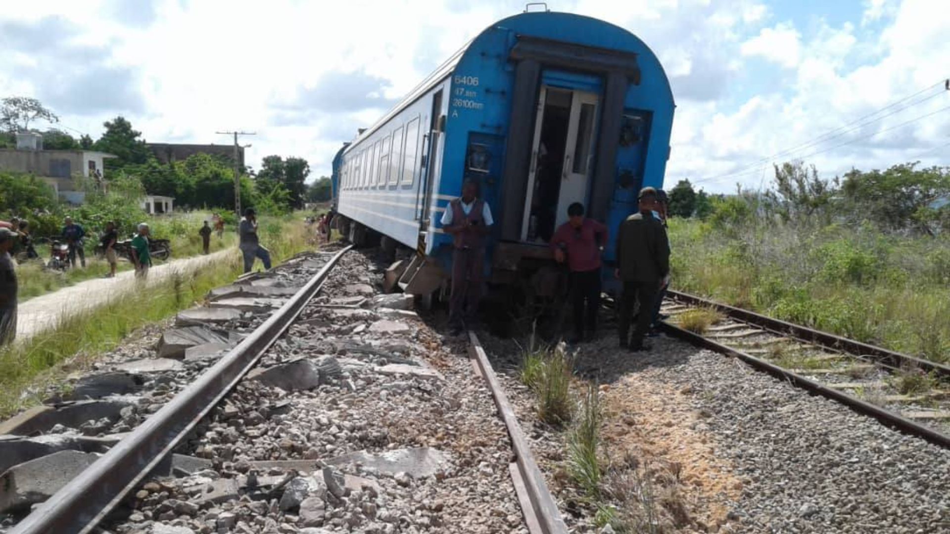 Se descarrila tren Guantánamo-La Habana y deja 3 heridos