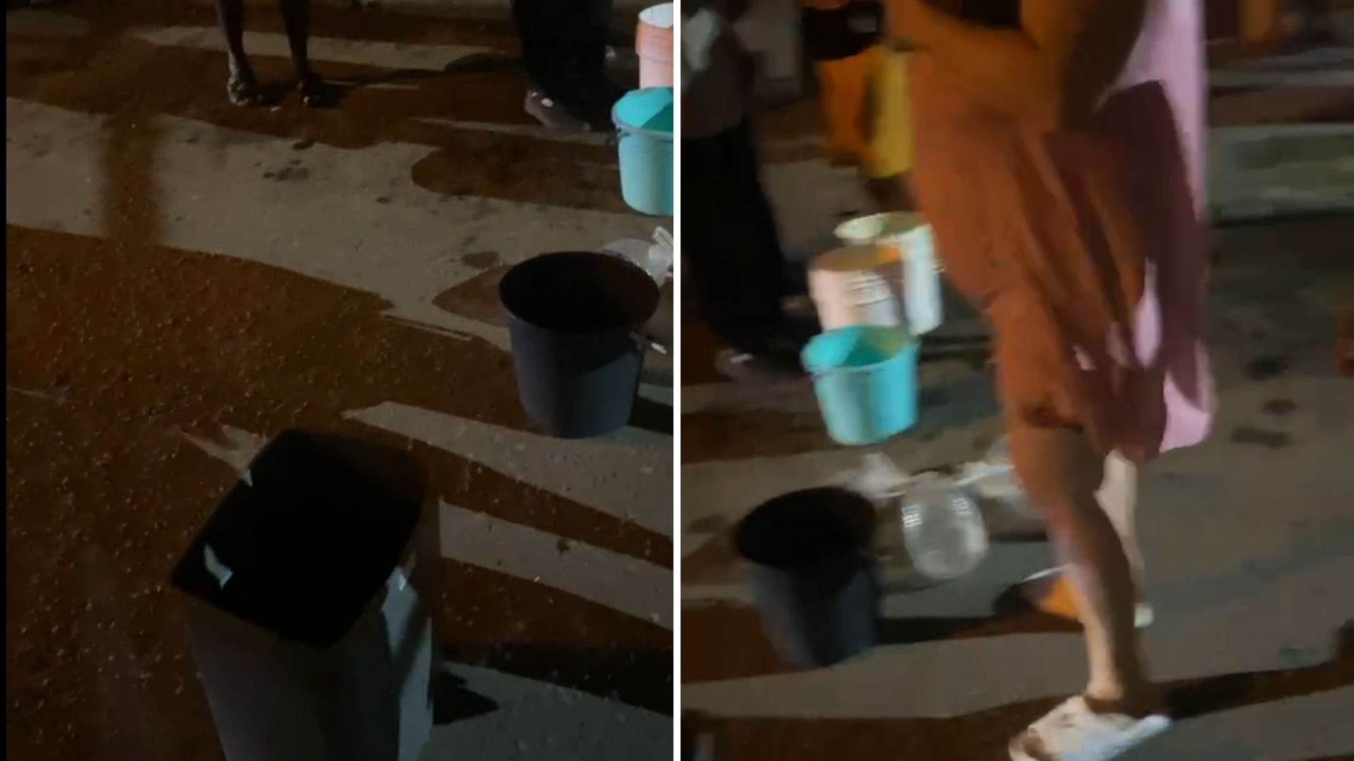 Vecinos de Centro Habana bloquean calle tras un mes sin agua